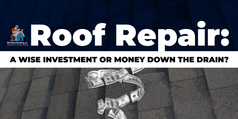 roof repair: a wise investment or money down the drain